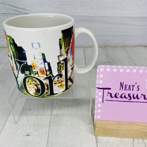 Americaware Other - Americaware 2007 NEW YORK Radio City Lady Liberty 3-D Jumbo 18oz Ceramic Cup Mug